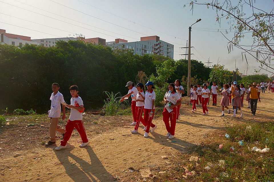 Youth-led urban walks in Cartagena 